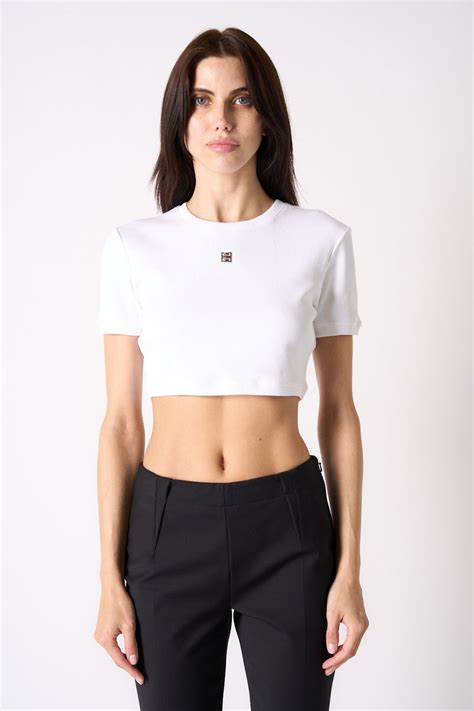 givenchy mary shirt|Givenchy cropped t shirt.